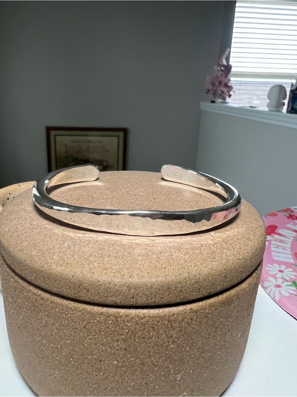 James Avery Hammered Sterling Cuff Bracelet - Silver - Picture 11 of 14